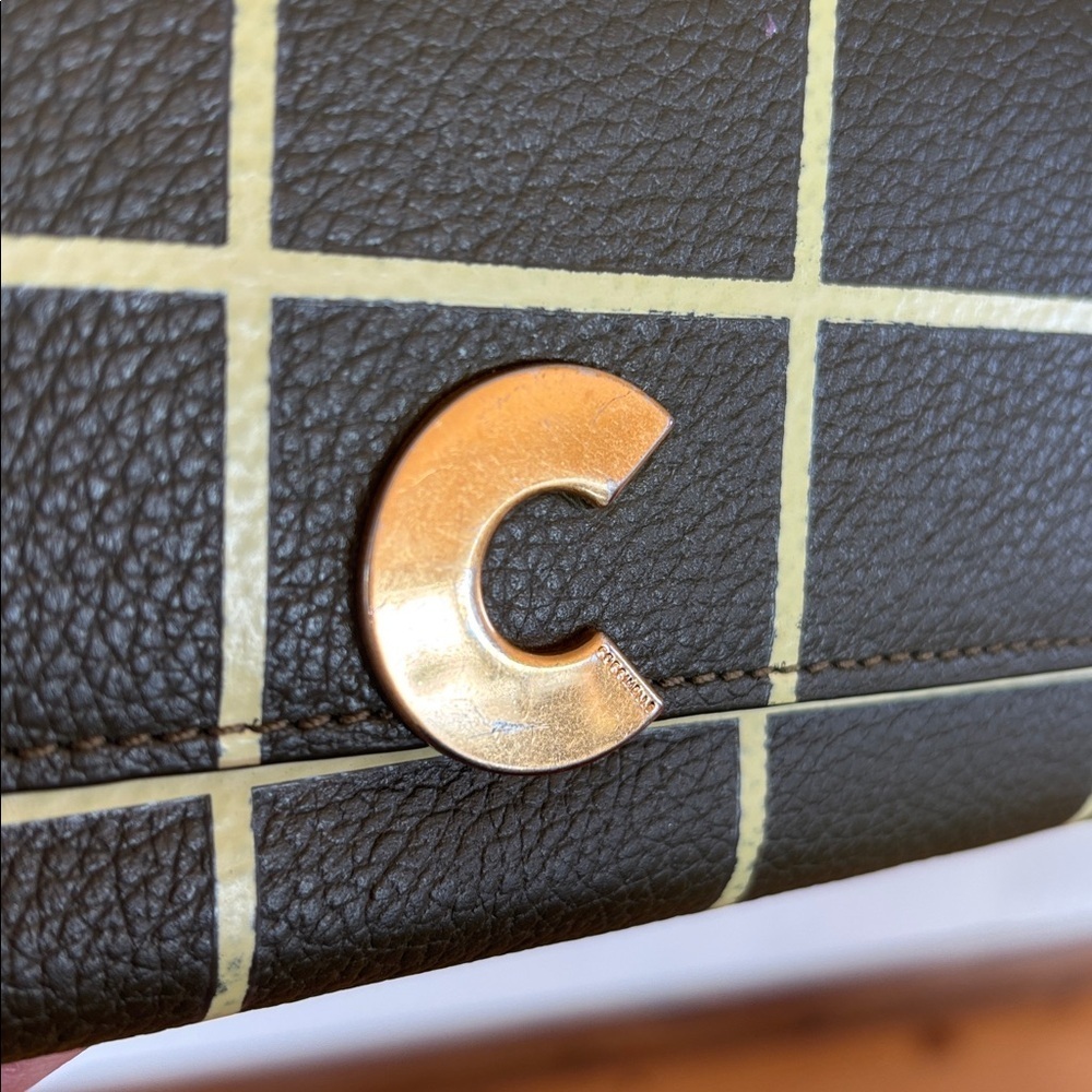 COCCINELLE Wallet Italian Luxury Vintage C-Me Line - Picture 13 of 13